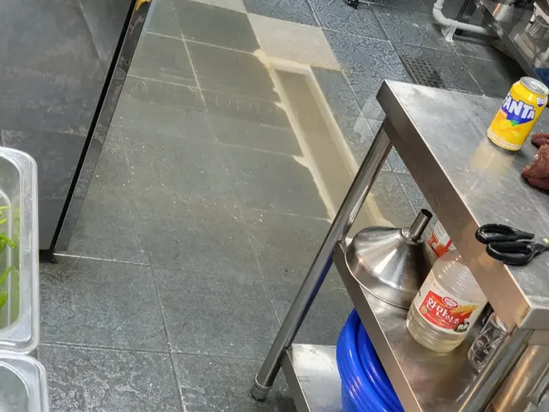 울산 북구 상가·주방 배관 작업사례 3