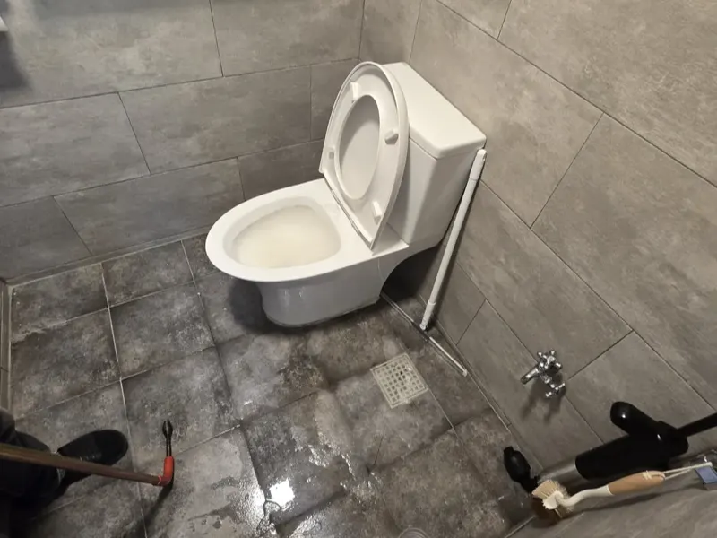 울산 북구 변기막힘 작업사례 5